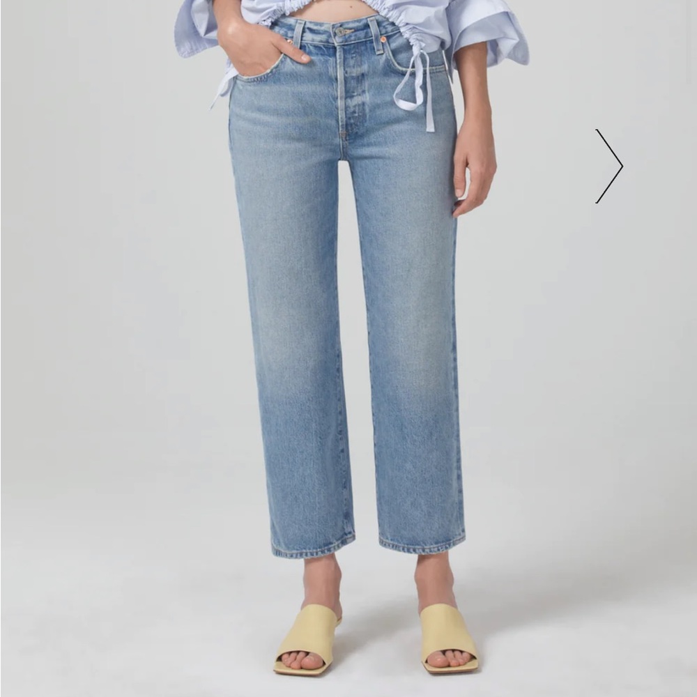 Citizens of humanity Emery crop straight leg sz 27